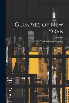 Paperback Glimpses of New York Book