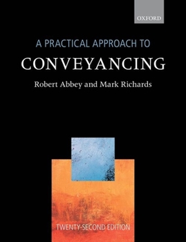 Paperback The Practical Approach to Conveyancing 22nd Edition Book