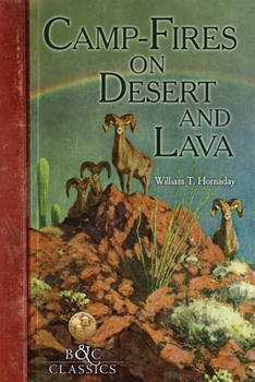 Paperback Camp-Fire on Desert and Lava Book