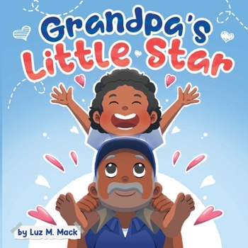 Paperback Grandpa's Little Star [Large Print] Book