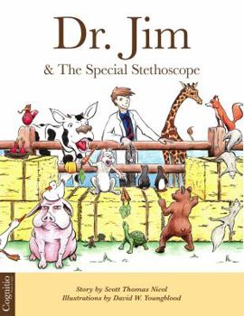 Paperback Dr. Jim & the Special Stethoscope [Large Print] Book