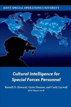 Paperback Cultural Intelligence for Special Forces Personnel Book
