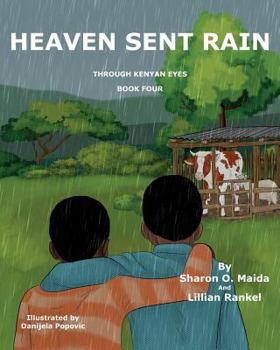 Paperback Heaven Sent Rain [Large Print] Book