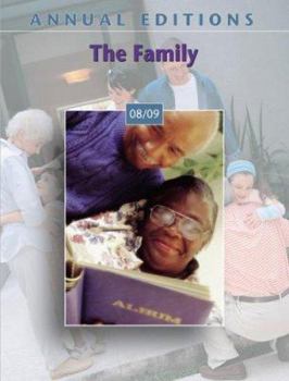 Paperback Annual Editions: The Family 08/09 Book