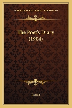 Paperback The Poet's Diary (1904) Book