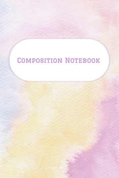 Paperback Composition Notebook: 120 Pages, Soft Matte Cover, 6 x 9 Book