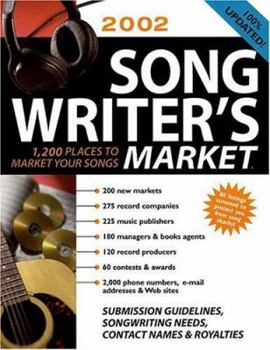 Paperback 2002 Songwriter's Market (Songwriter's Market, 2002) Book