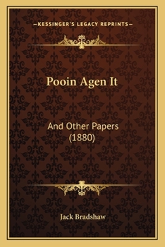 Paperback Pooin Agen It: And Other Papers (1880) Book