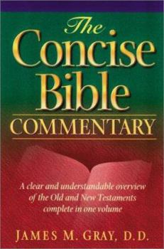 Hardcover The Concise Bible Commentary Book