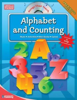 Paperback Songs That Teach Alphabet & Counting: [With CD] Book