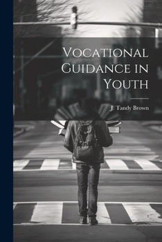 Paperback Vocational Guidance in Youth Book