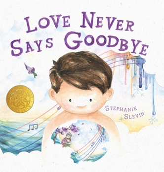 Hardcover Love Never Says Goodbye Book