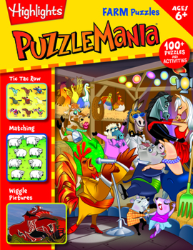 Paperback Farm Puzzles Book