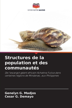 Paperback Structures de la population et des communautés [French] Book