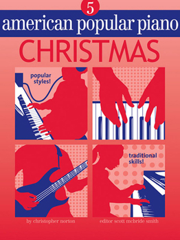 Paperback American Popular Piano - Christmas: Level 5 Book