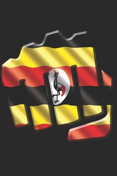 Paperback Uganda Notebook: Uganda Notebook college book diary journal booklet memo composition book 120 sheets - Dot Grid paper 6x9 inch Book