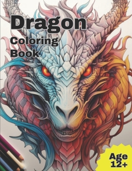 Paperback Dragons Coloring Book: Majestic Dragons Book