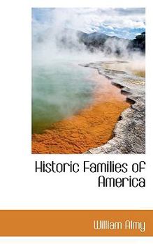 Paperback Historic Families of America Book