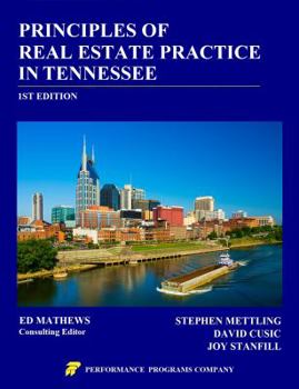 Paperback Principles of Real Estate Practice in Tennessee Book