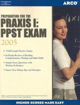 Paperback Preparation for the Praxis I: PPST Exam Book