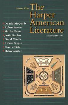Paperback Harper American Literature, Volume I Book