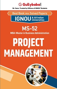 Paperback MS-52 Project Management Book