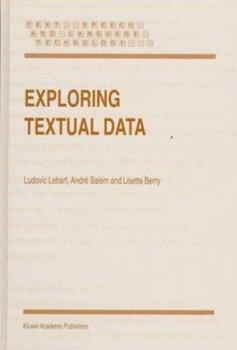 Hardcover Exploring Textual Data Book