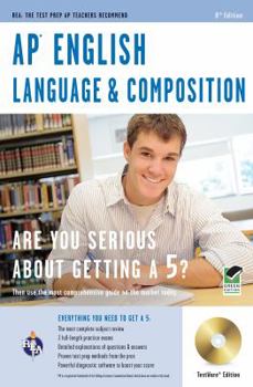 Paperback AP English Language & Composition: TestWare Edition [With CDROM] Book