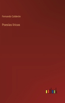 Hardcover Poesías líricas [Spanish] Book