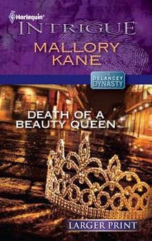 Mass Market Paperback Death of a Beauty Queen [Large Print] Book