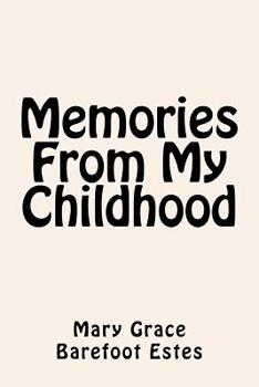 Paperback Memories from My Childhood Book