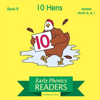 Paperback Phonics Books: Early Phonics Reader: 10 Hens Book