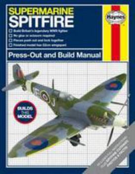 Paperback Haynes Supermarine Spitfire Press-Out & Build Manual Book