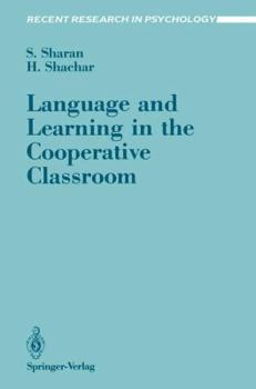 Paperback Language and Learning in the Cooperative Classroom Book