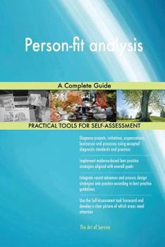 Paperback Person-fit analysis: A Complete Guide Book