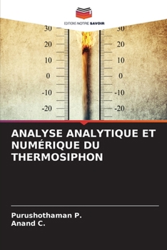 Paperback Analyse Analytique Et Numérique Du Thermosiphon [French] Book