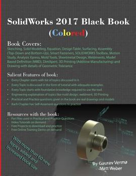 Paperback SolidWorks 2017 Black Book (Colored) Book
