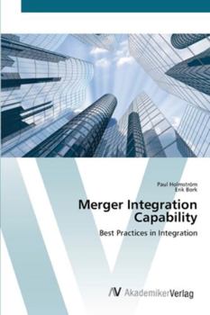 Paperback Merger Integration Capability Book