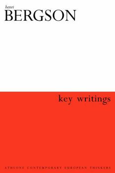 Paperback Henri Bergson: Key Writings Book