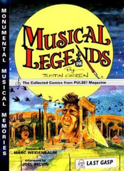 Paperback Musical legends: The Collected Comics from PULSE! Magazine Book