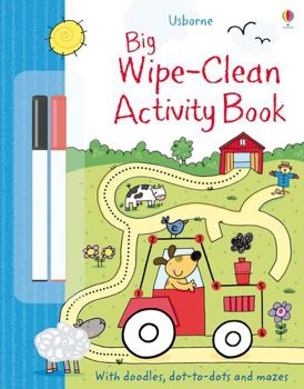 Paperback Big Wipe Clean Activity Book
