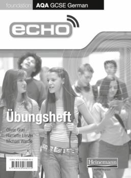 Paperback Echo Aqa German GCSE Foundation Single Workbook Book