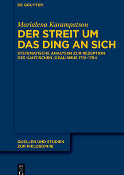 Hardcover Der Streit um das Ding an sich [German] Book