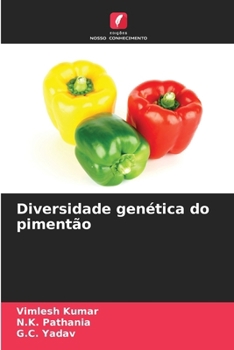 Paperback Diversidade genética do pimentão [Portuguese] Book