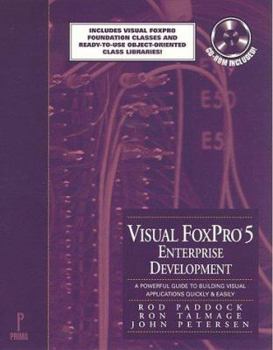 Paperback Visual FoxPro Enterprise Development, with CD-ROM Book