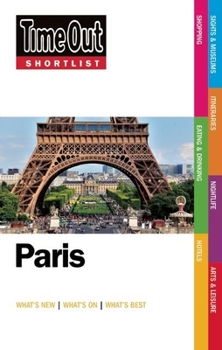 Paperback Time Out Shortlist Paris 2015 Book