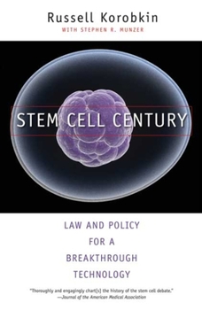 Paperback Stem Cell Century: Law and Policy for a Breakthrough Technology Book