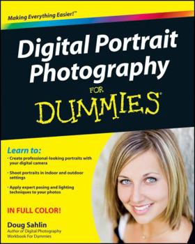Paperback Digital Portrait Photography for Dummies Book