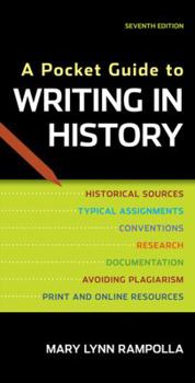 Paperback A Pocket Guide to Writing in History Book