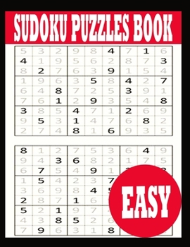 Paperback Sudoku Puzzle Book: Easy Sudoku Puzzle Book including Instructions and answer keys - Sudoku Puzzle Book for Adults Book
